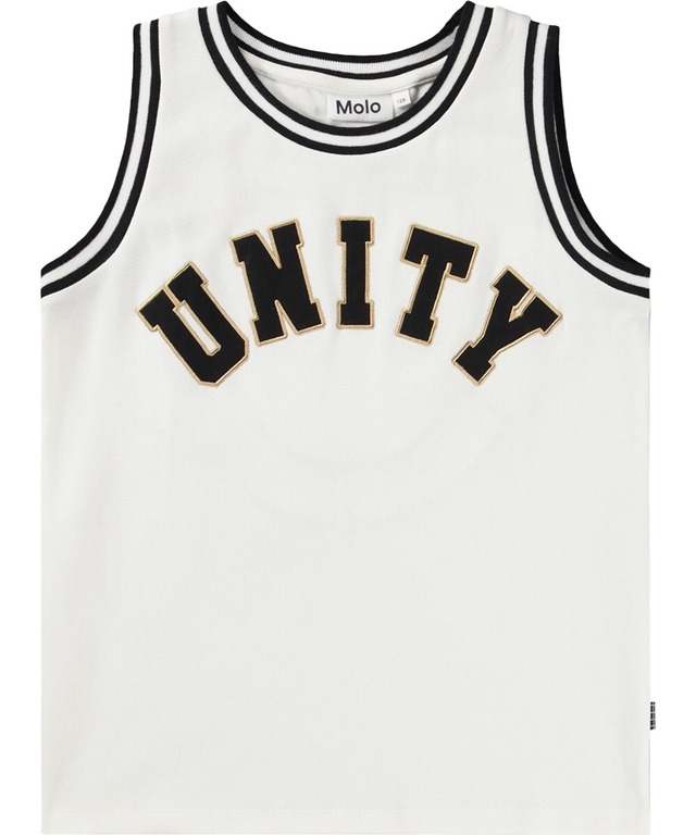 ＜MOLO＞UNITY レタリング ノースリーブ カットソー Real(smaller)