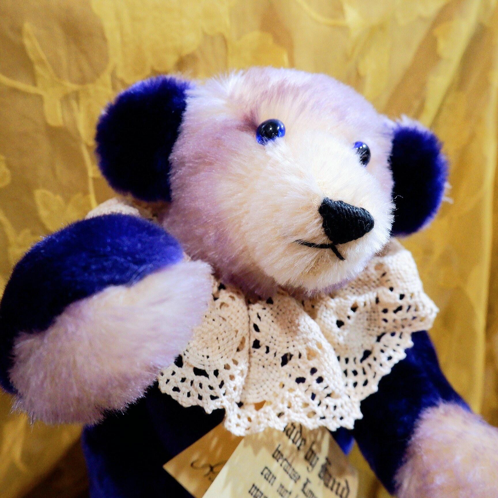 1996年 アメリカ ヴィンテージ 個性的なアーティストベア テディベア  