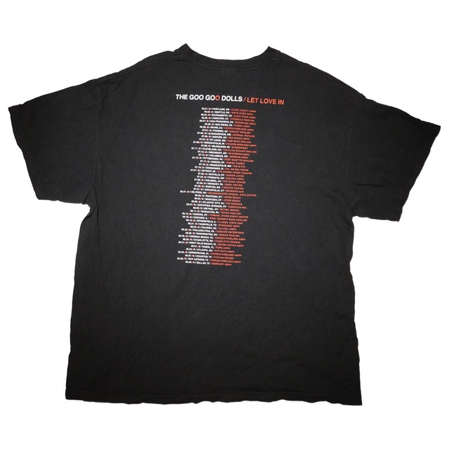 The Goo Goo Dolls Let Loive in ヴィンテージTシャツ (グー・グー・ドールズ )｜送料無料｜ヴィンテージTシャツ専門通販