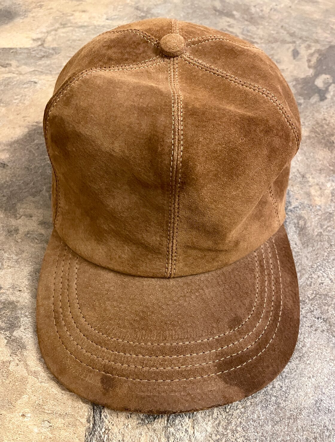 80s L.L.Bean レザーキャップ スエード レザー USA製 Mサイズ | PAY ID