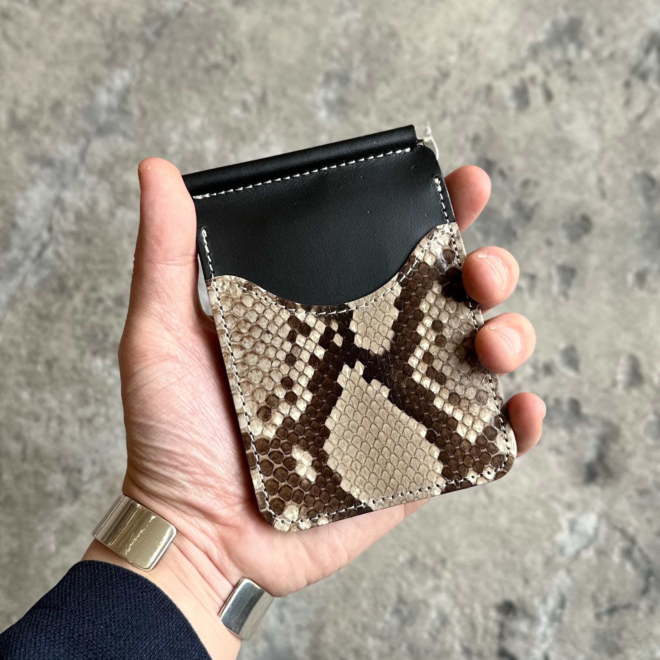 PYTHON COIN CAS CLIP WALLET マネークリップ