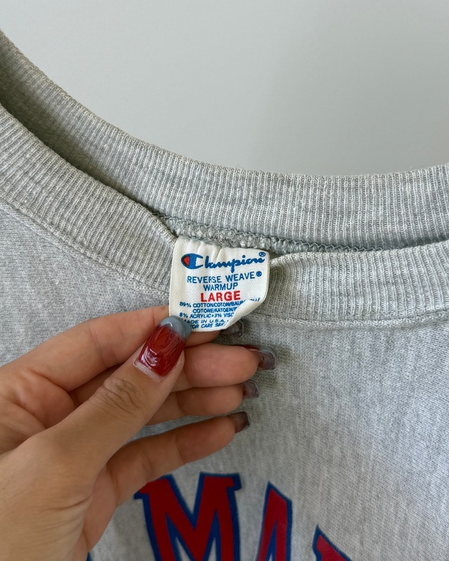 -Champion- Vintage 80s L Reverse Weave Sweat