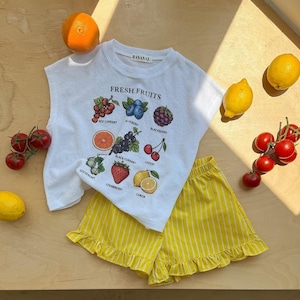 «予約»«ジュニアサイズあり»«Banana J» ウェンディトップス 2colors