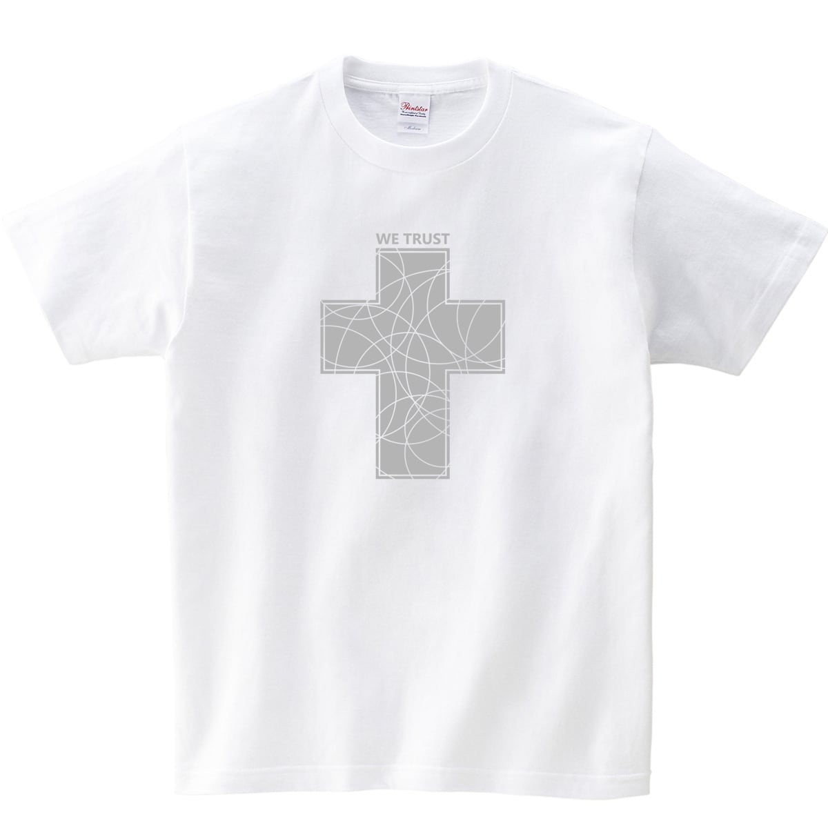 WE TRUST メッセージTシャツ ms07 十字架 キリスト教 CROSS