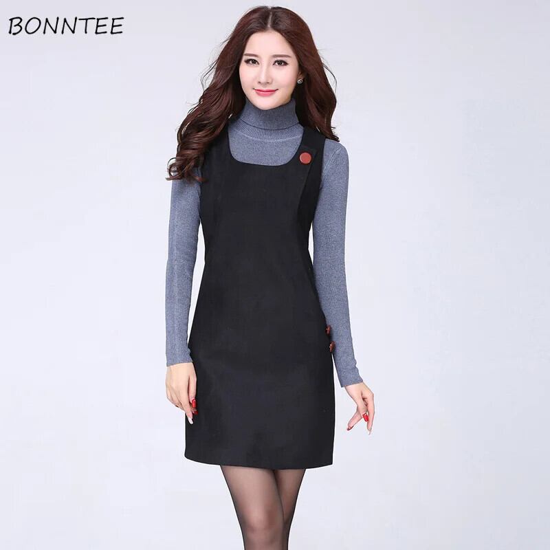 【新作】【送料無料】 ドレス女性チェック柄ノースリーブ A 裏地膝上 O ネックポケットエレガントなストリートレジャーシックオールマッチ優しいインソフトカジュアル 0277478356301