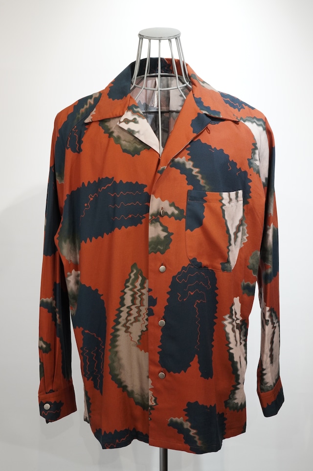 m's braque / Long Sleeves Aloha Shirts