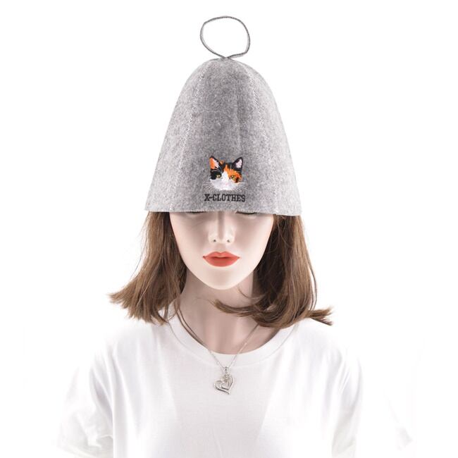 monoii 洗える サウナハット 国産 サウナキャップ サウナ 帽子 メンズ