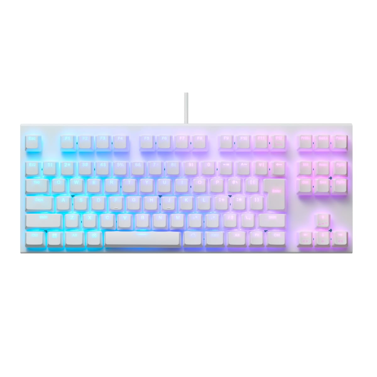 SteelSeries ラピッドトリガー 搭載 ゲーミングキーボード テンキー