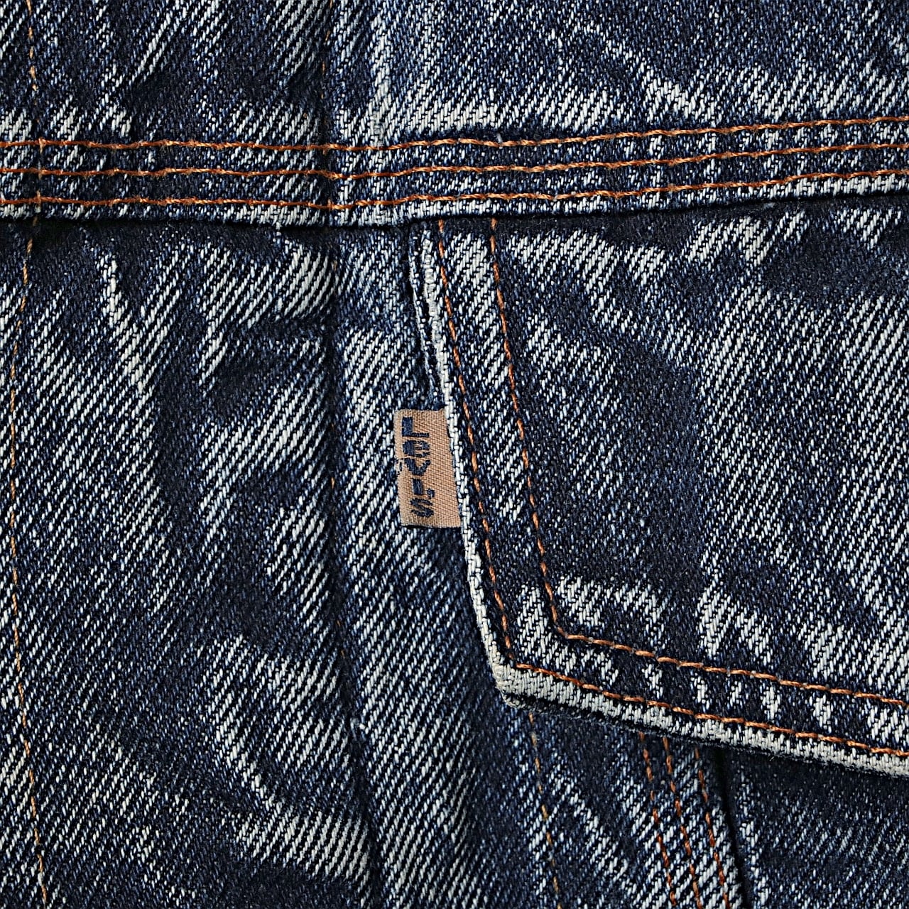 80s Levi's リーバイス 75073 コーデュロイ切替 デザイン デニム