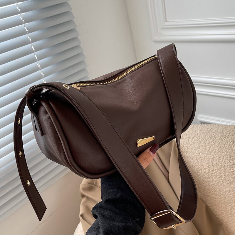 スタンダードレザーオータムウィンター レトロ 秋物 冬物 ハンドバッグ メッセンジャーバッグ Tiancai_Wing_Bag61718426436