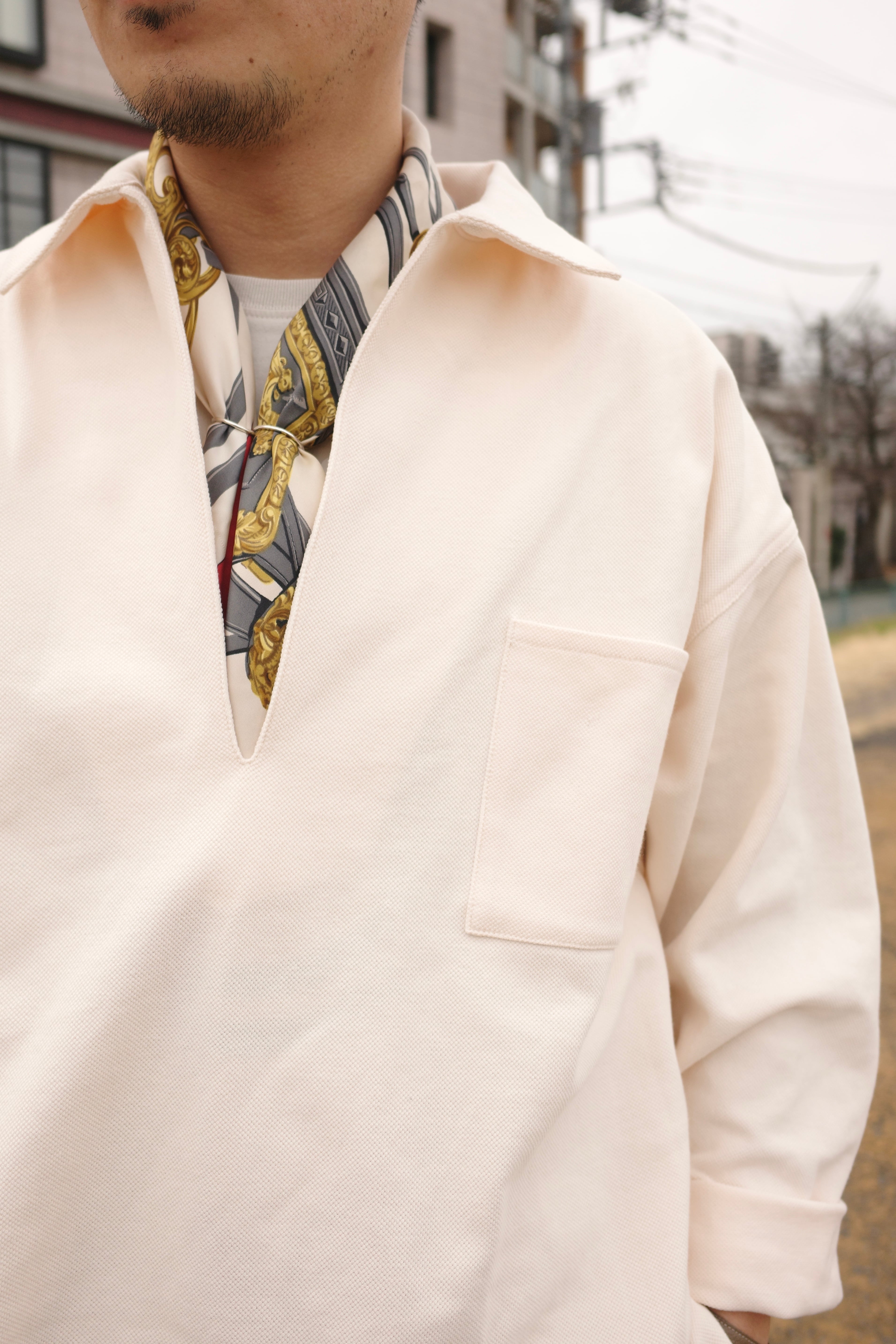 from_Antique × Fruit of the Loom French Fisherman Smock | from_antique