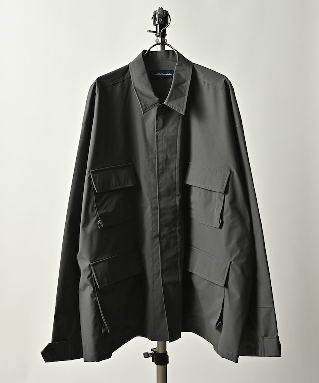 many men many mind field shirt jacket (KHA) M2313040