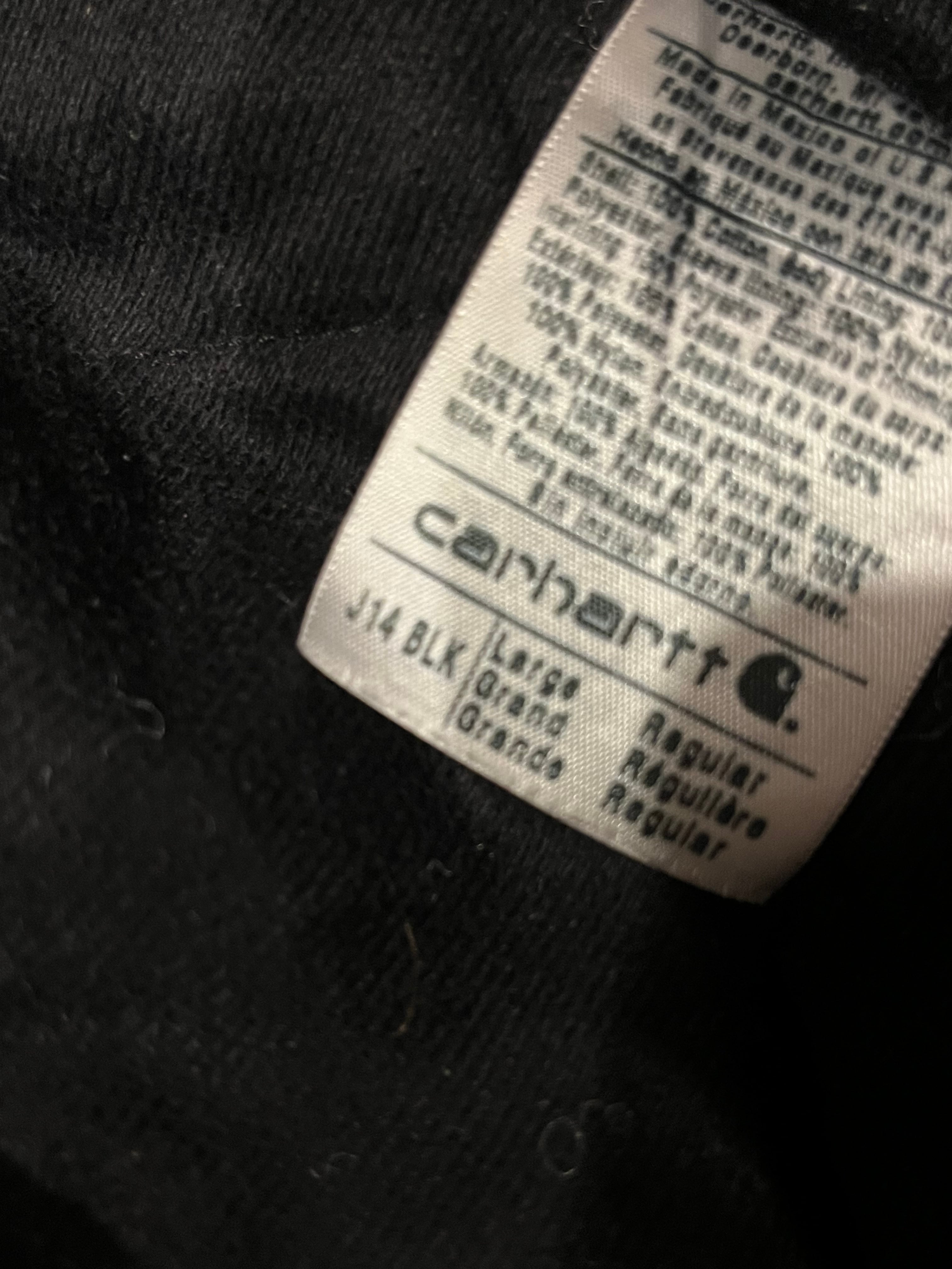 Carhartt J14 BLK Santa Fe Jacket Faded Black カーハート J14 Carhartt J14 BLK Santa Fe Jacket Faded Black カーハート J14