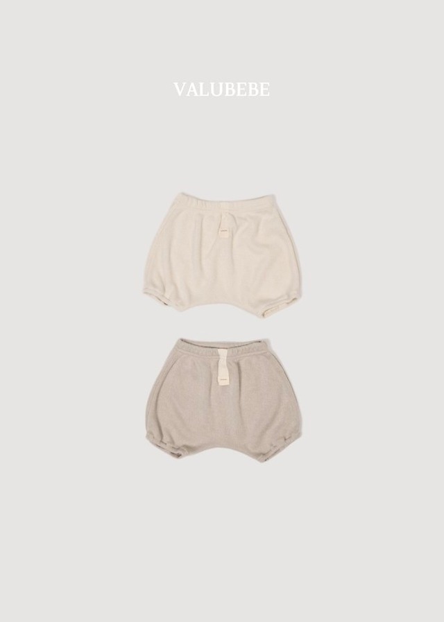 韓国子供服 / 26Autumn / 〖取寄〗valubebe / コージー ニット ショートパンツ / ベビー服 / キッズ服 *6M~S*