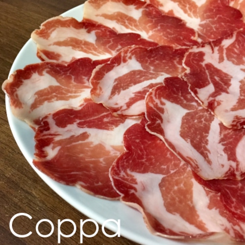 スペイン産コッパ(豚肩肉の生ハム)100ｇスライスパック