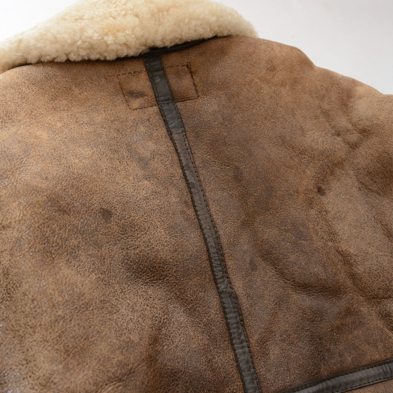 US SHEEPSKIN B-3 ムートン フライトジャケット 80s USA製 Lサイズ