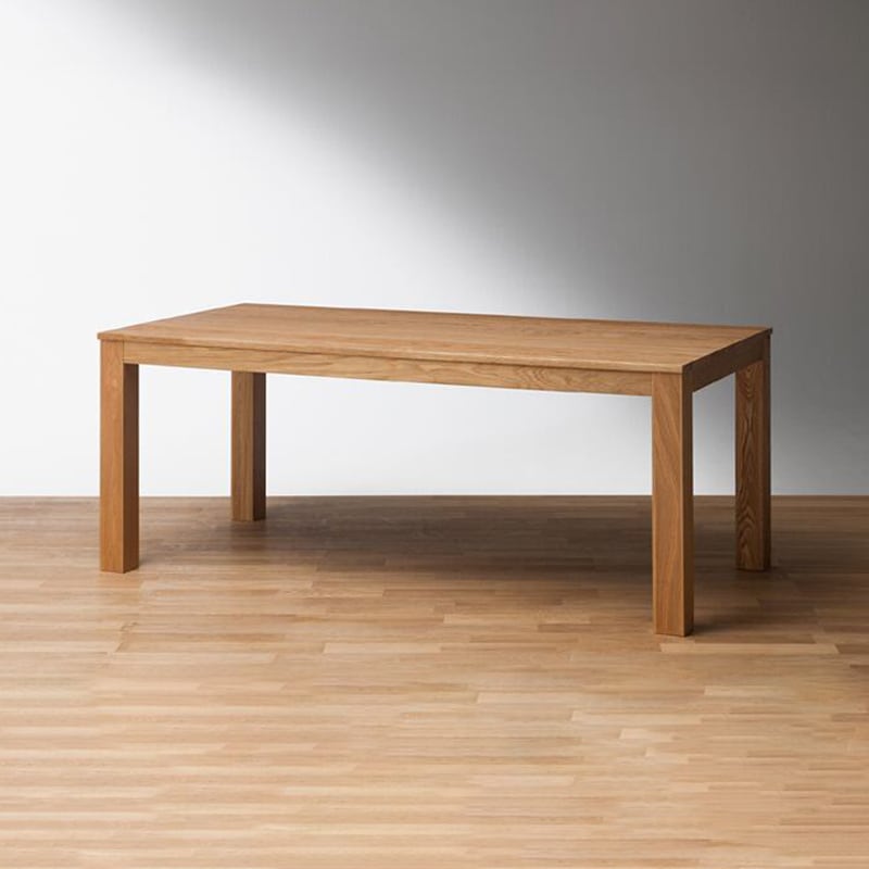 チェルシー 180 ダイニングテーブル（wオーク）｜Re+（リプラス）杉本