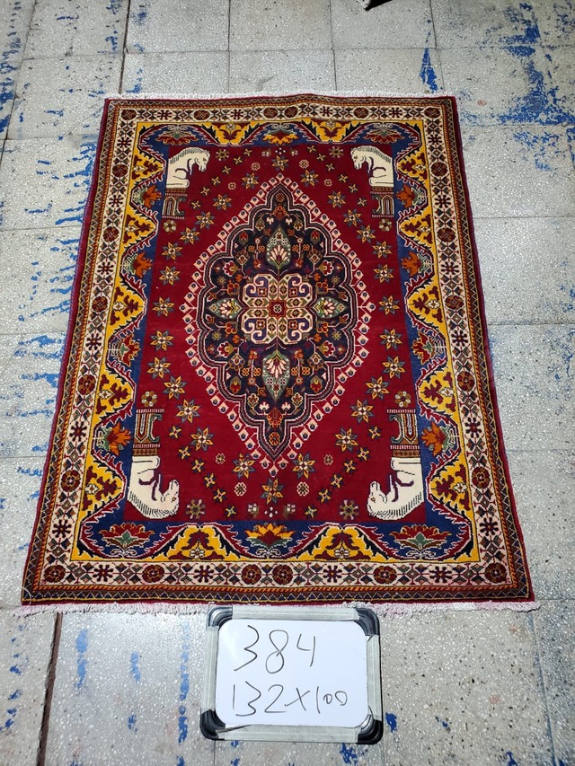 絨毯クエスト79【No.184】Tribal Rug　トライバルラグ　※現在、こちらの商品はイランに置いてあります。ご希望の方は先ずは在庫のご確認をお願いします。