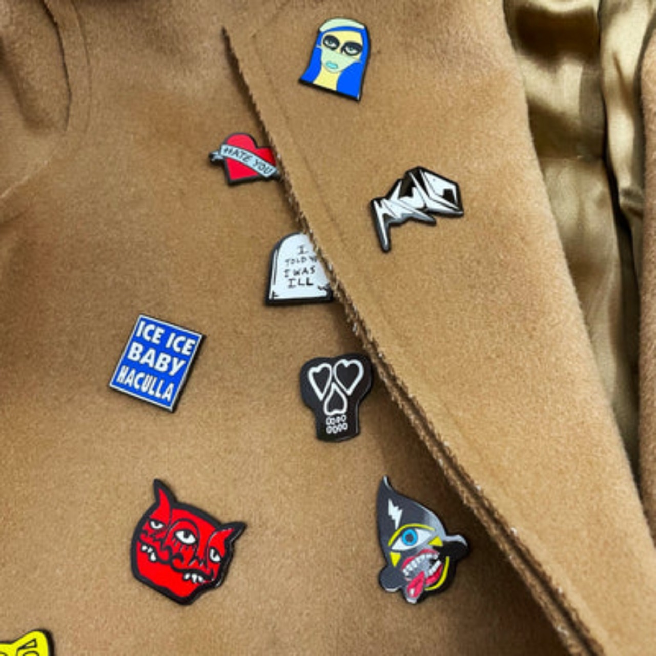 【Haculla】PIN EXPLOSION OVERCOAT（CAMEL） - 3