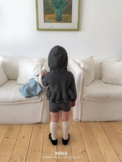 韓国子供服 / BANANA J / 26Autumn / アイノ フードパーカー / 秋服 / キッズ *XS~JS*