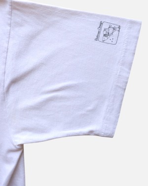 【古着】ジャグリング魚!! エプロンハチワレ猫 T