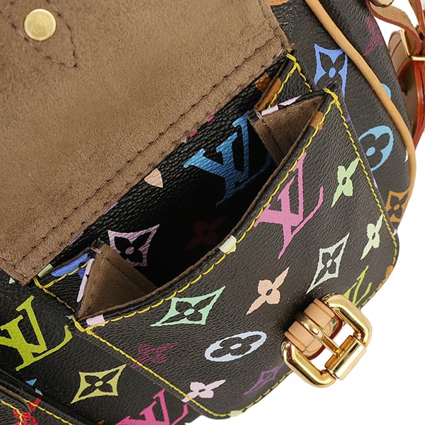 LOUIS VUITTON ルイヴィトン ショルダーバッグ ロッジPM ブラック 黒 M40054 モノグラムマルチカラー    ノワール マルチカラー ゴールド金具 レディース【中古品】 楽天市場】【バッグ】LOUIS VUITTON ルイ ヴィトン モノグラムマルチ
