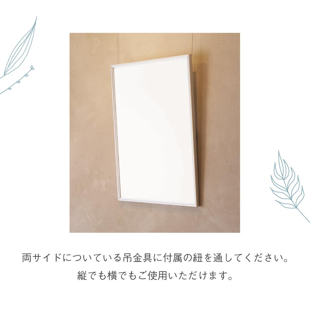 ワンタッチ B2 アルミ製ポスターフレーム 額縁 シルバー 大型 特大