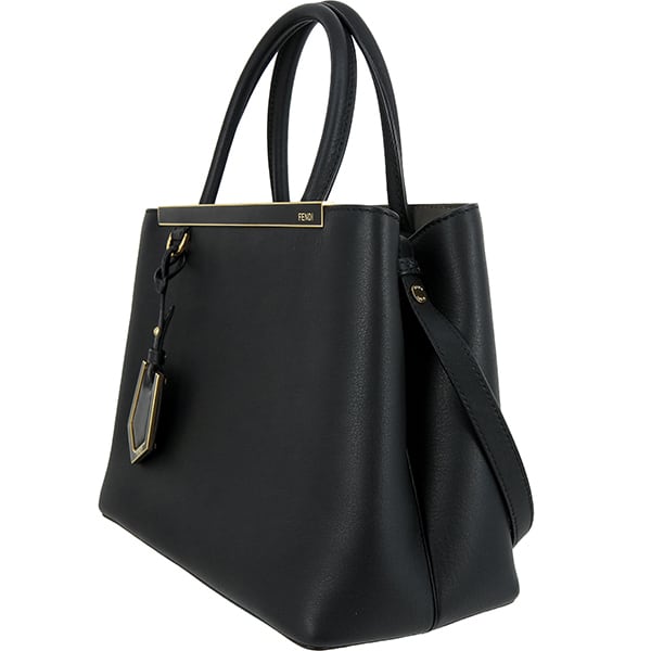 Used FENDI フェンディ ハンドバッグ プチ トゥージュール カーフ