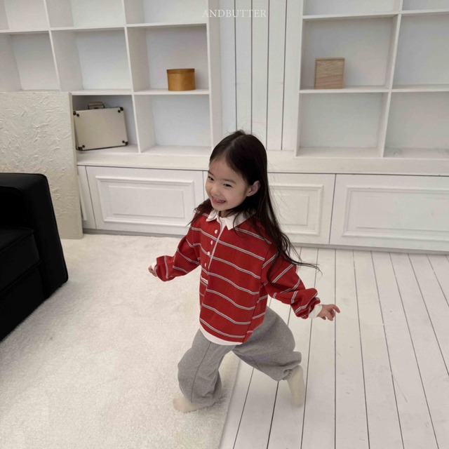 《送料無料》予約:ポケットジョガーパンツ【ANDBUTTER】※ジュニアサイズ