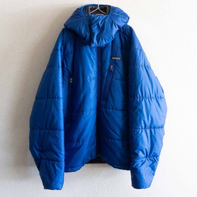 希少/2002年製】PATAGONIA【puff jacket ブルー 83990】 M パフ 