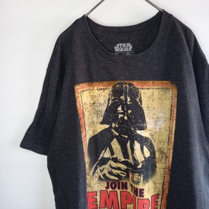 STAR WARS　クルーネック　Tシャツ　ダースベイダー　オーバーサイズ　黒