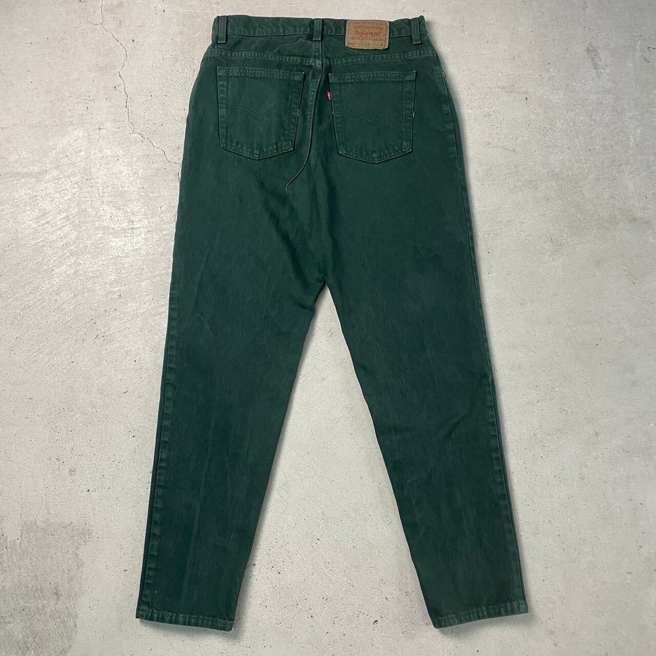 90年代 USA製 Levi's リーバイス 550 後染め カラーデニムパンツ