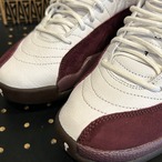 A Ma Maniére × Nike Women's Air Jordan 12 "White and Burgundy Crush"