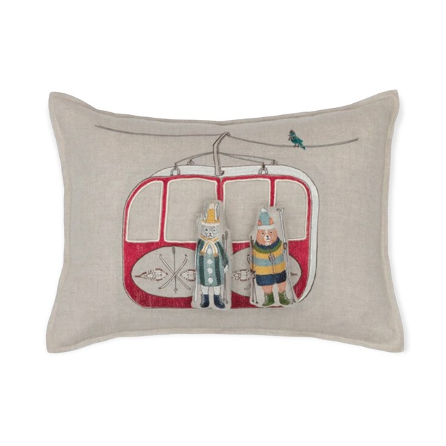 【Coral&Tusk】クッションカバーGondola Ski Lift