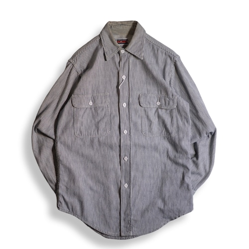 80's BIGMAC Hickory Stripe Work Shirt