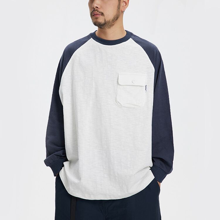 ★RAGLAN CHEST POCKET T-SHIRT　　　A0425
