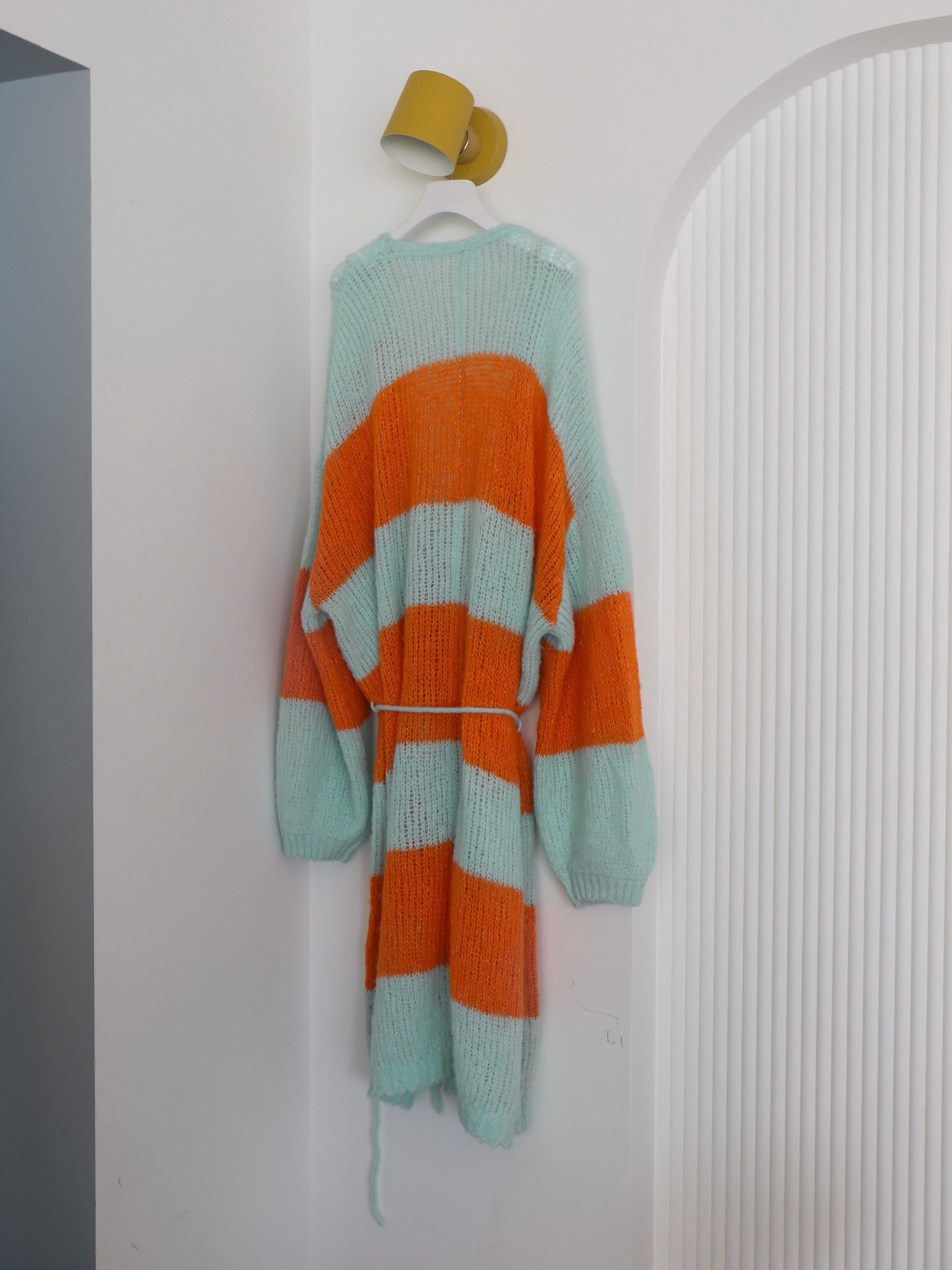 mohair like long knit cardigan | Katrin TOKYO