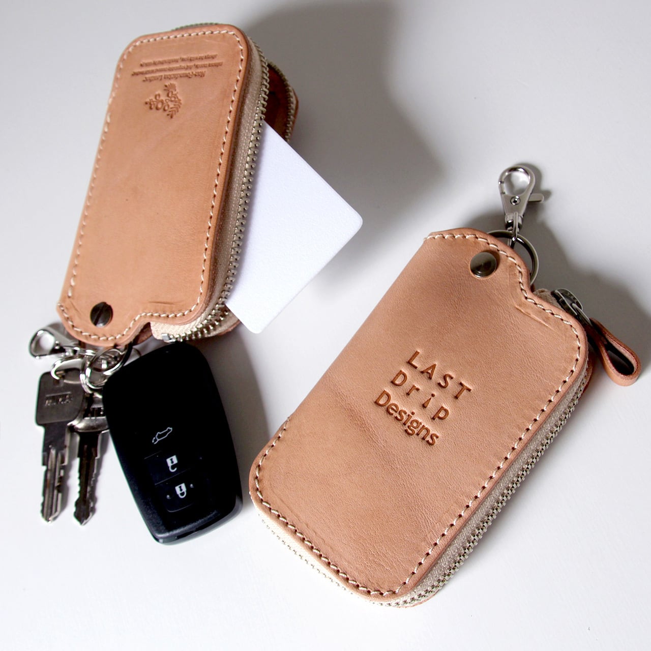 The Row Zipped Keychain カードケース 財布 キーケース
