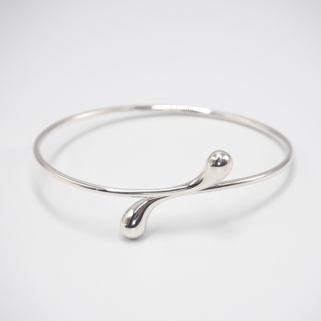 Tiffany&Co. ダブルティアドロップ バングル シルバー925 ティファニー