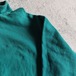 90s VINTAGE ビンテージ　L.L.Bean×Russell Athletic　エルエルビーン　ラッセルアスレチック　ハイネックトレーナー　スウェット　ハーフジップ　エメラルドグリーン　ダブルネーム 商品写真4