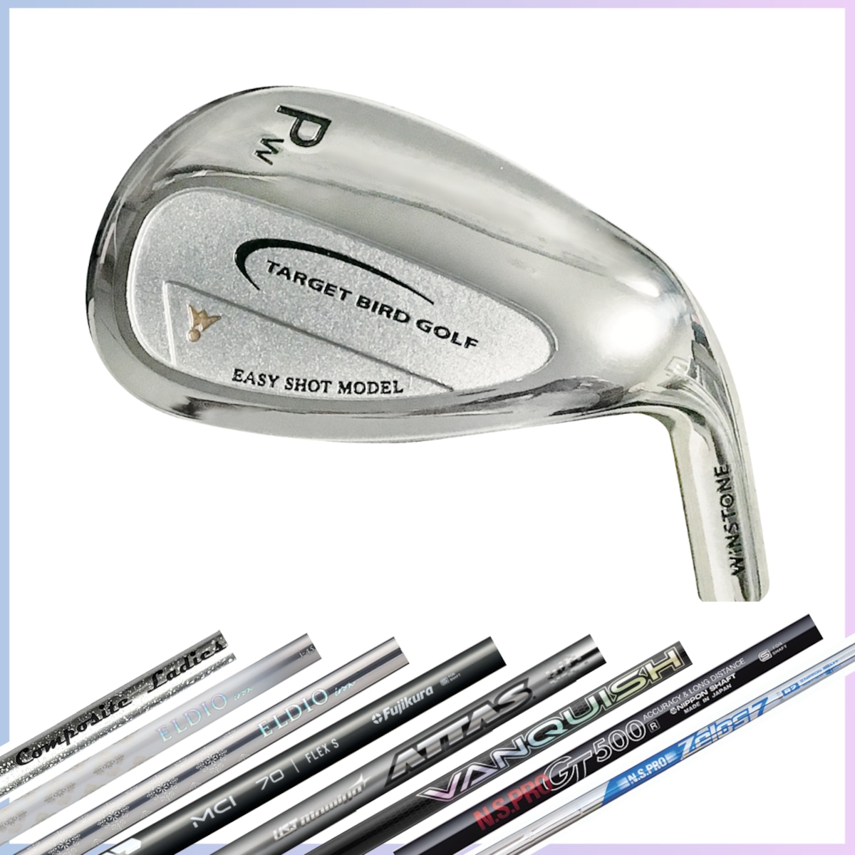 2型】イージーショット ターゲットバードゴルフ 専用クラブ