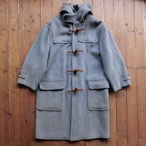 90s GLOVERALL "BLUE GREY" KINGSTON HBT DUFFEL COAT