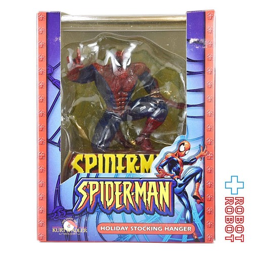 スパイダーマン ホリデー クリスマス ストッキング ハンガー