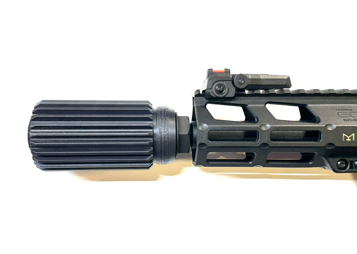 DEATH MACHINE Σ 専用 HEAT-RIDGE サプレッサー【ロング】 | BURST