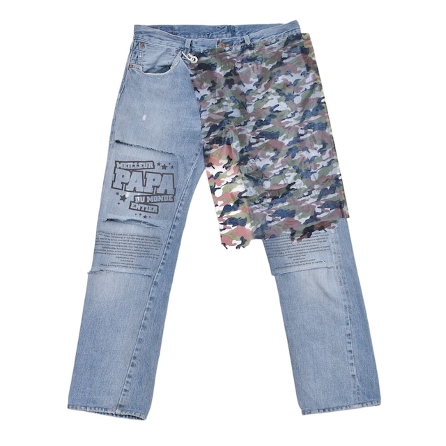 【COUCOU BEBE】PAPA - DENIM PANTS(LIGHT BLUE)