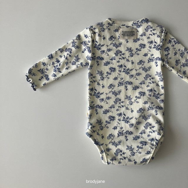 【取寄】brodyjane|flower bodysuit|フラワーボディスーツ|one|3-10m|26 autumn