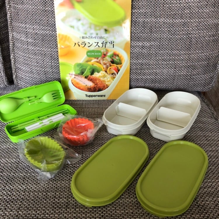 ランチセット お弁当セット 【 Tupperware タッパーウェア