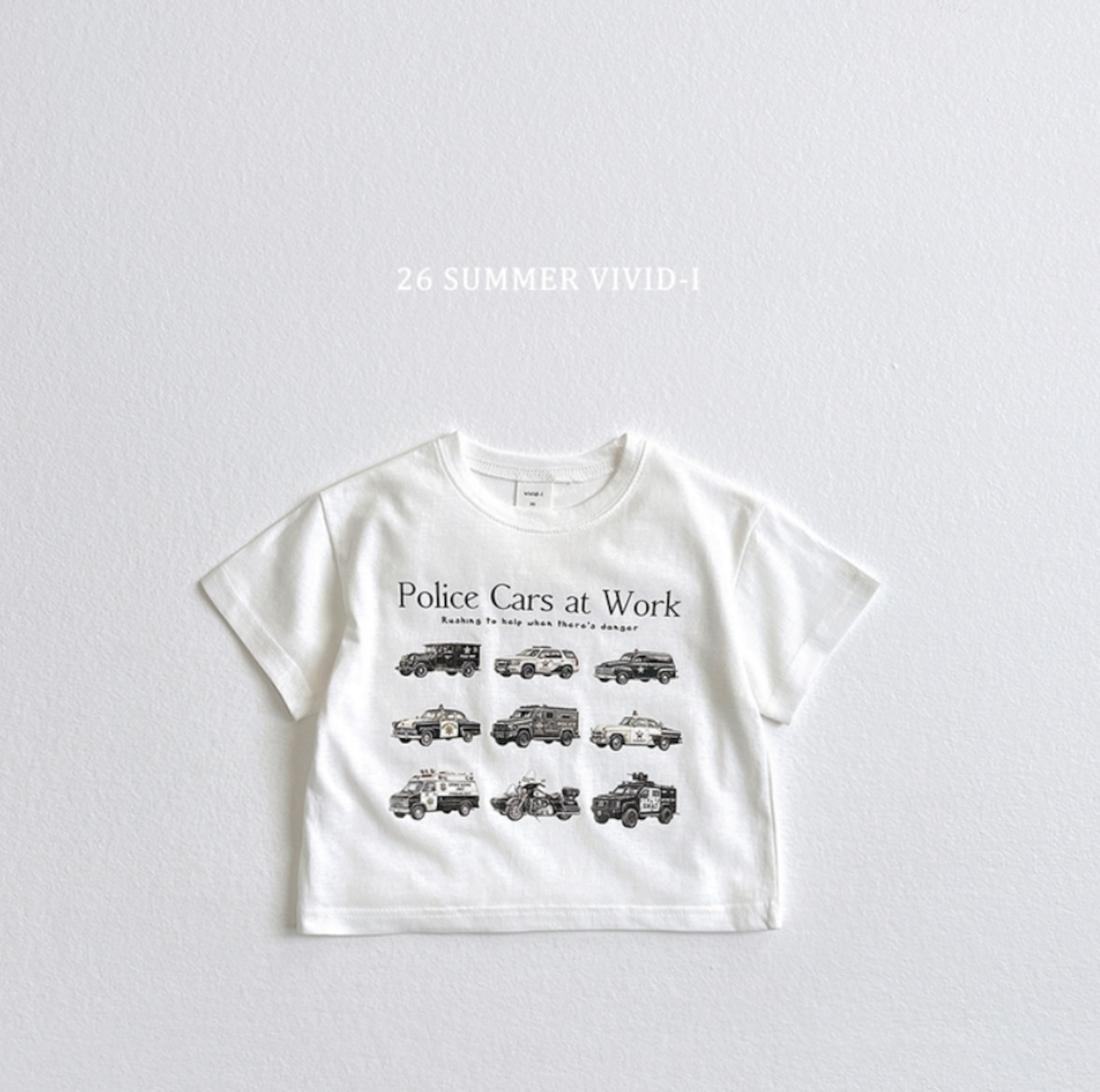 【取寄/韓国直送】VIVID-I 26/SM ミニカーTシャツ|夏服|韓国子供服