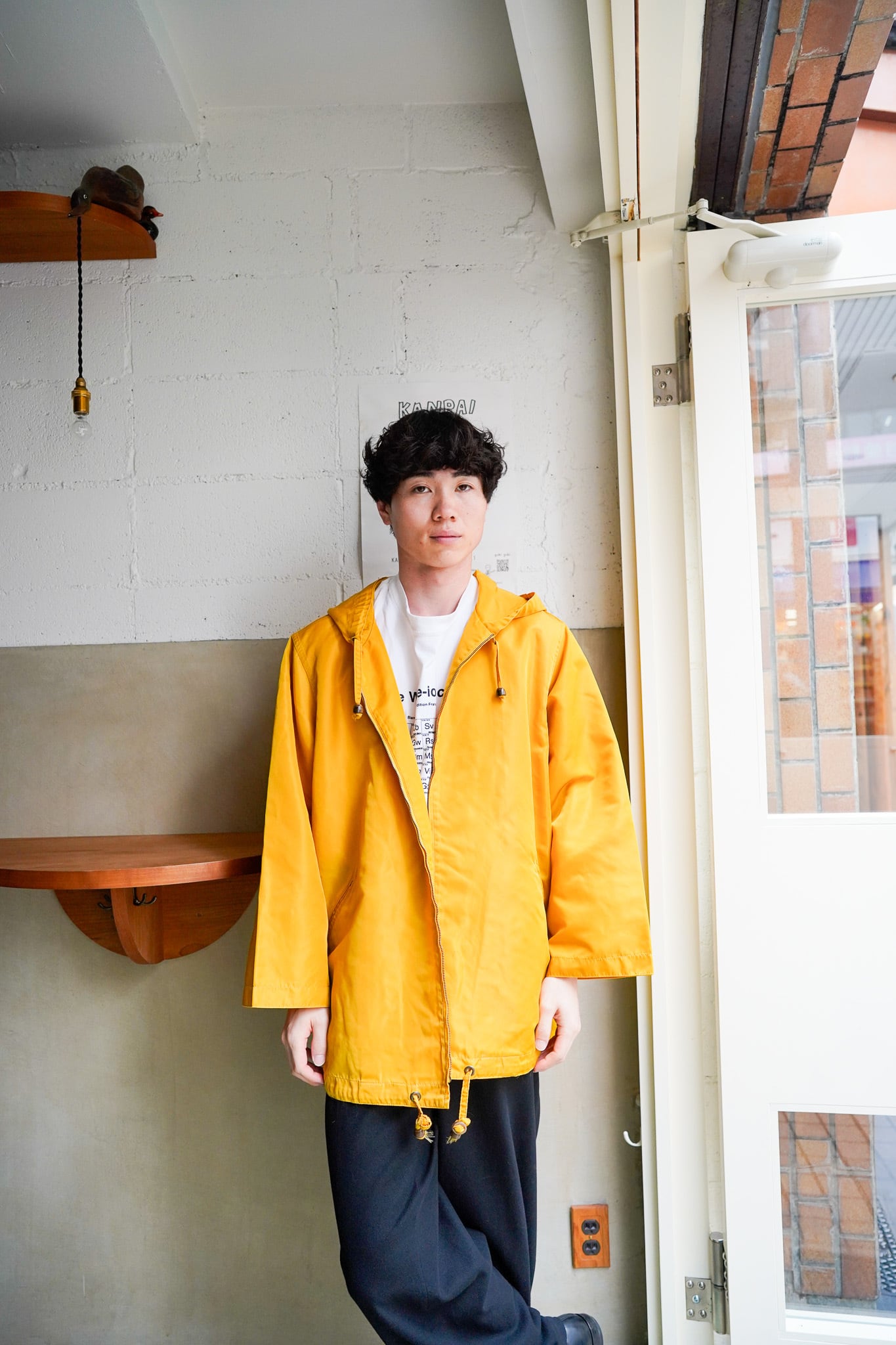 【1980-90s】"Weekend by MaxMara" Polyamide 100% Zip-up JKT / 6-302