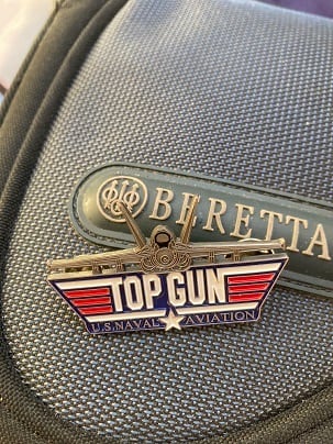 ミリタリー TOPGUN ピンバッジ トップガン P40212 ピンバッチ TOP GUN